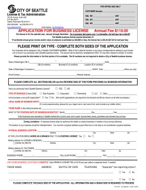 seattle business license|seattle business license application.